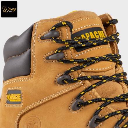 Apache AP314CM S3 Safety Hiker Boot - Honey - Size 11
