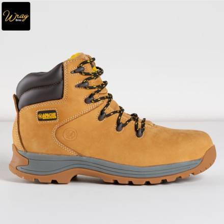 Apache AP314CM S3 Safety Hiker Boot - Honey - Size 11
