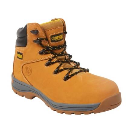 Apache AP314CM Honey Safety Hiker Boot Size 7