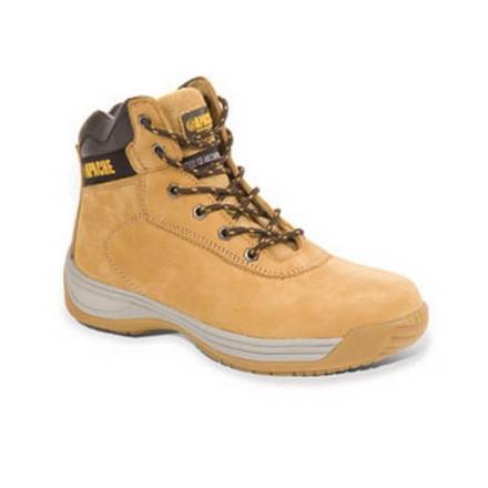 Apache AP314CM Honey Safety Hiker Boot Size 7