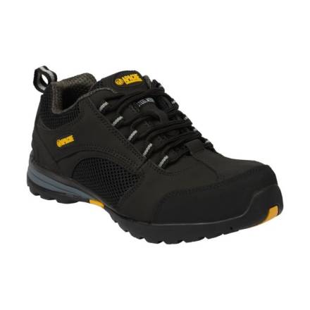 Apache AP318SM Black Nubuck/Mesh Safety Trainer - UK Size 10