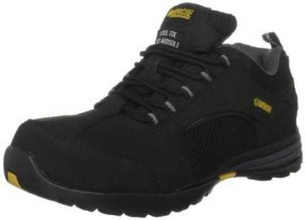 Apache AP318SM Black Nubuck/Mesh Safety Trainer - UK Size 10