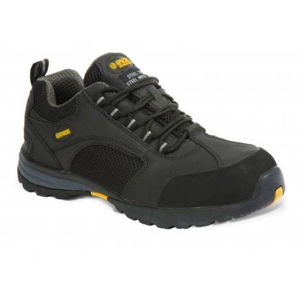 Apache AP318SM Black Nubuck/Mesh Safety Trainer - UK Size 10