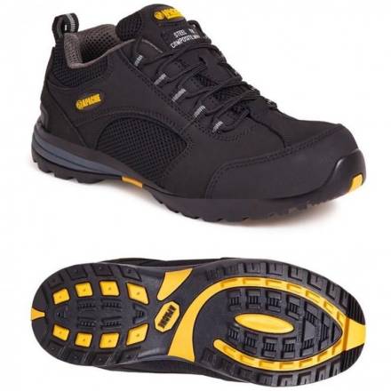 Apache AP318SM Black Safety Trainer UK Size 7