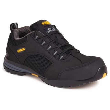Apache AP318SM Black Safety Trainer UK Size 7
