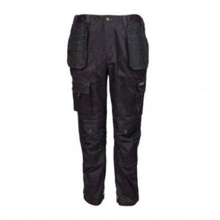 Apache APKHT Two Black Regular Fit Stretch Holster Work Trousers 32W x 31L