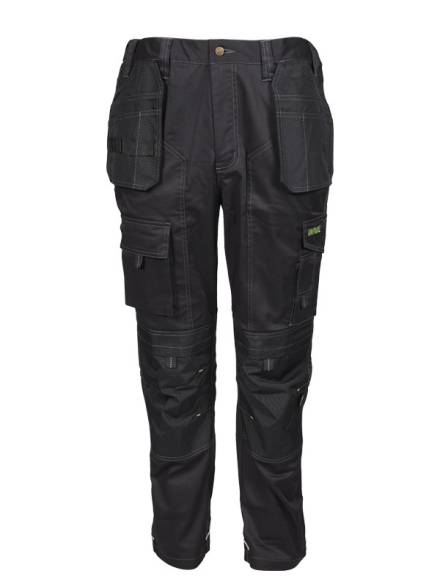 Apache APKHT Two Black Regular Fit Stretch Holster Work Trousers 32W x 33L