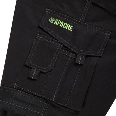 Apache APKHT Two Black Stretch Work Trousers 42" W x 29" L