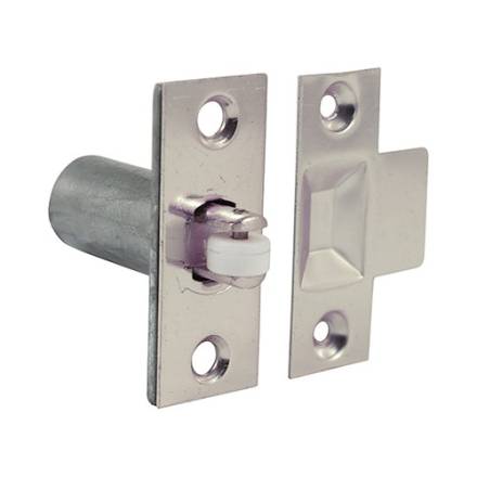 TIMCO Adjustable Roller Catch Nickel Plated 39 x 59mm