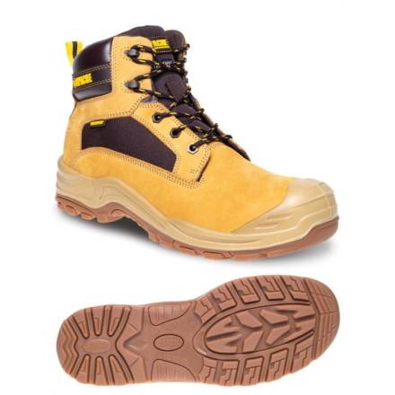 Apache ATS Arizona Honey Nubuck Metal-Free Waterproof Safety Boot Size 9