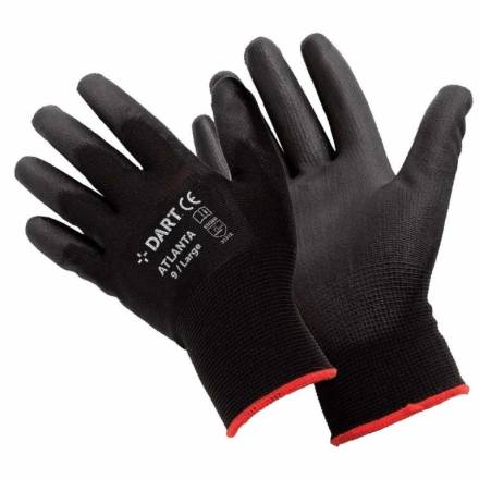 Dart Atlanta Black PU Glove Size XL (10)