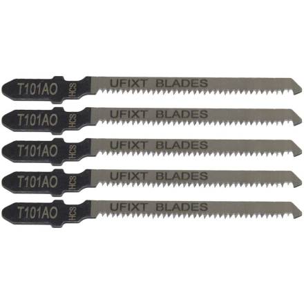 Makita T101AO Jigsaw Blades for Scroll Cutting - Wood and Plastics (Pack of 5)