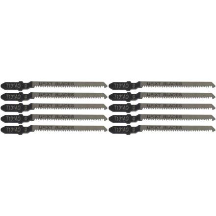 Makita T101AO Jigsaw Blades for Scroll Cutting - Wood and Plastics (Pack of 5)