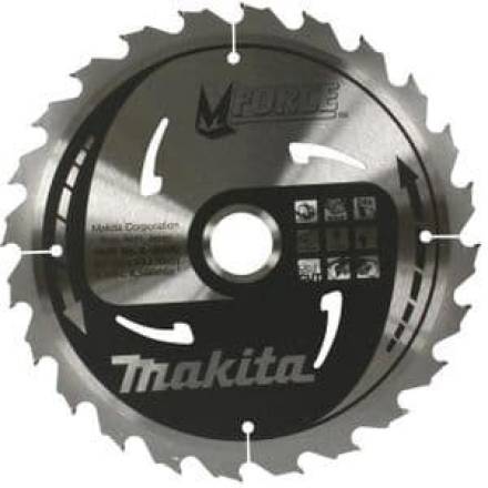Makita B-32007 MForce TCT Circular Saw Blade 165mm x 20mm 24T