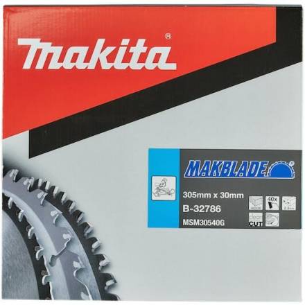 Makita MakBlade TCT Circular Saw Blade 305 x 30mm 40T