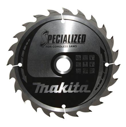 Makita B-32904 Specialized TCT Circular Saw Blade 165 x 20mm 24T