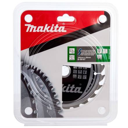 Makita B-32904 Specialized TCT Circular Saw Blade 165 x 20mm 24T
