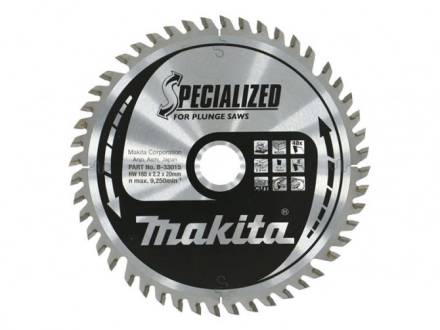 Makita B-33015 Specialised Plunge Saw Blade 165 x 20mm 48T
