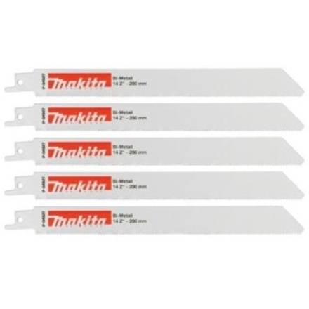 Makita B-43212 Bi-Metal Reciprocating Saw Blades 305mm 8-10 TPI Pack of 5