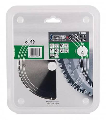 Makita B-56708 Specialized TCT Plunge Saw Blade 165 x 20mm 48T