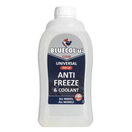 Bluecol Universal 'U' Top-Up Antifreeze and Coolant 1 Litre