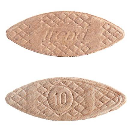 Trend No.10 Compressed Beech Jointing Biscuits - Pack of 100