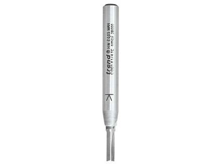 Trend CraftPro C016X1/4TC Two Flute TCT Router Cutter 10mm Diameter x 19.1mm