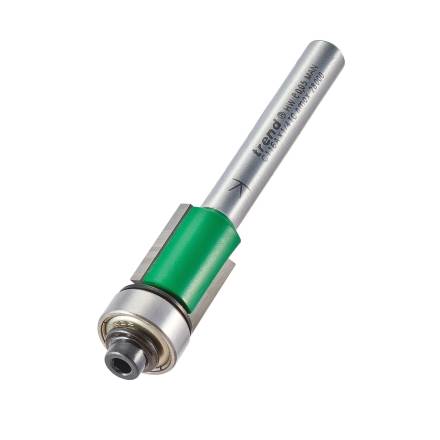 Trend CraftPro Self-Guided Trimmer Router Cutter 12.7mm Dia 1/4in Shank