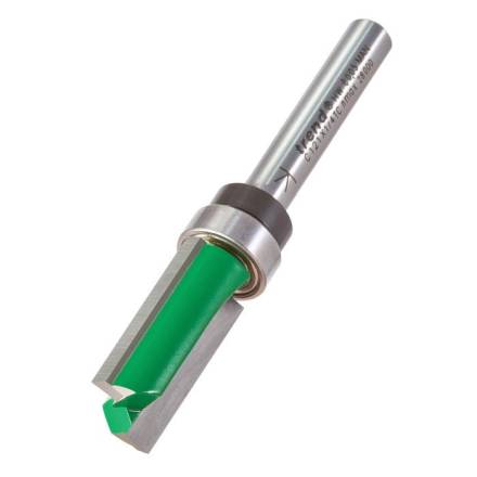 Trend CraftPro Template Profile Router Cutter 12.7mm Diameter x 25.4mm Cut 1/4in Shank