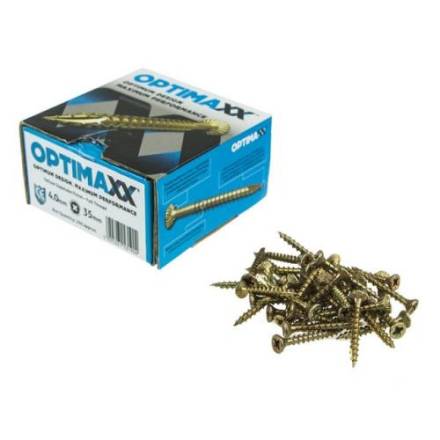 Optimaxx Extreme Performance Countersunk Pozi Wood Screw 4.0 x 20mm (Box of 200)