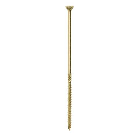 Optimaxx Extreme Performance Countersunk Wood Screw 6.0 x 180mm Yellow Zinc Box of 50
