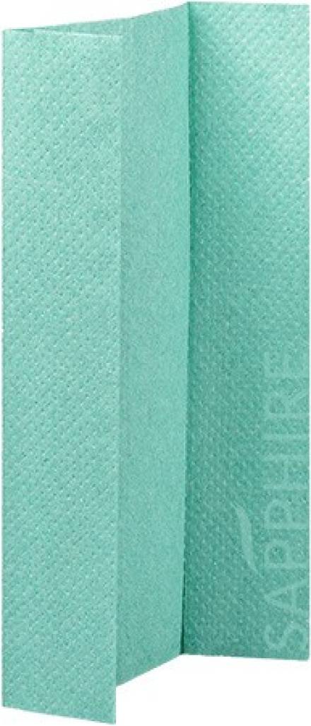 Fourstones Sapphire C-Fold Paper Hand Towel Green 1-Ply 250 x 217mm (Case of 2880)
