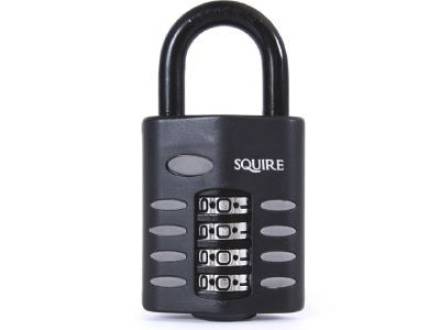 Squire CP40 40mm Combination Padlock 4-Wheel Recodeable