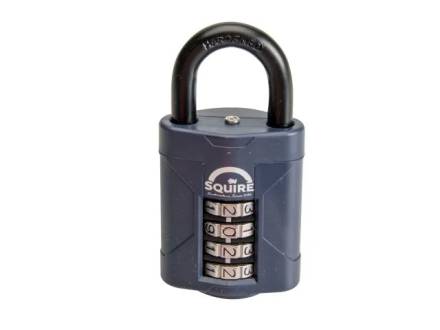 Squire CP50 Weathershield 50mm 4-Wheel Recodeable Combination Padlock