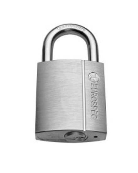 Carlisle Brass Eurospec MP5 47mm Open Shackle Padlock Body Satin Chrome