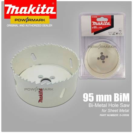 Makita 95mm Standard Bi-Metal Holesaw D-35558