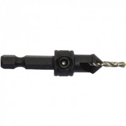 Dart Quick-Change Countersink with 2mm (5/64) HSS Drill Bit