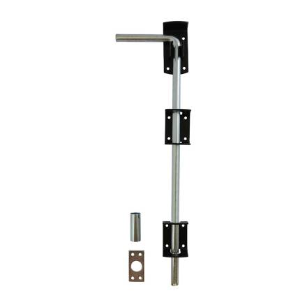 TIMCO Garage Drop Down Bolt Black 450mm (18")