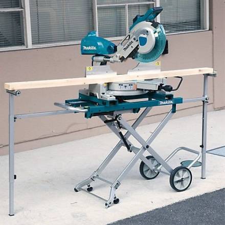Makita DEAWST05 Universal Mitre Saw Wheel Stand with Trolley Function