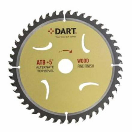 Dart Gold ATB+5 TCT Wood Plunge Saw Blade 160mm x 20mm Bore x 48T