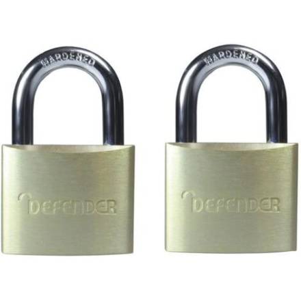 Squire Defender DFAL4T 40mm Aluminium Padlock Keyed Alike Twin Pack