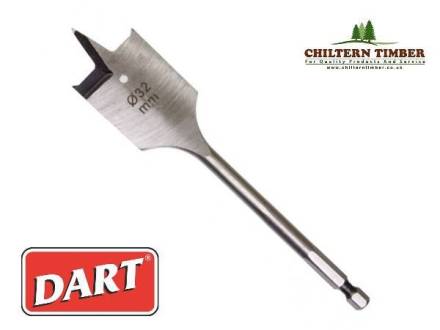 Dart DFBL22 22mm x 400mm Long Series Flat Bit