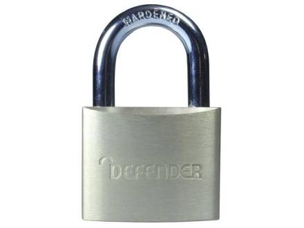 Squire Defender DFBP4T Brass Padlock Twin Pack 40mm Keyed Alike