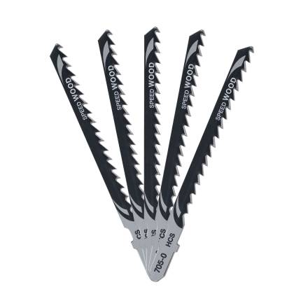 Dart T244D Wood Cut Jigsaw Blades T-Shank HCS 100mm - Pack of 5