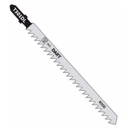 Dart T301DL Wood Cutting Jigsaw Blade Pack of 5