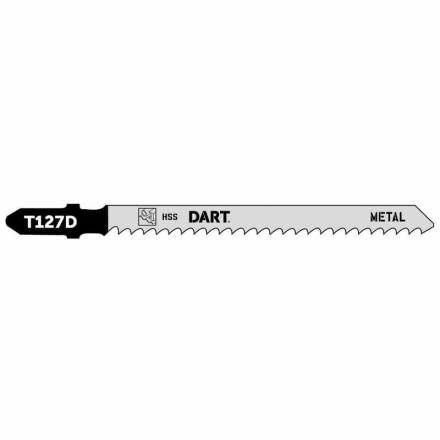 Dart T127D Metal Cutting Jigsaw Blade Pack of 5