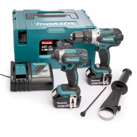 Makita DLX2145TJ 18V LXT Combi Drill and Impact Driver Twin Pack 2 x 5.0Ah