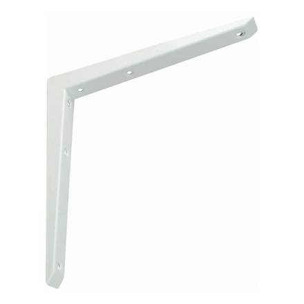 Prosolve White Mitred Shelf Bracket 300 x 300mm