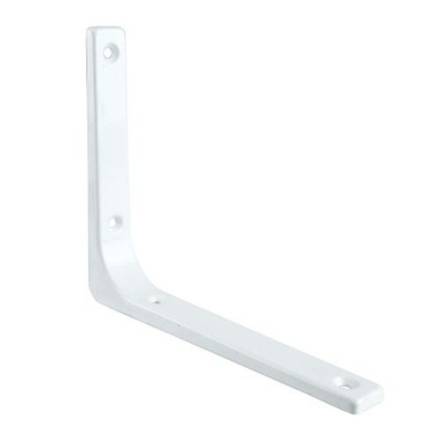 Prosolve White Reinforced Shelf Bracket 150mm x 120mm
