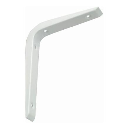 Prosolve White Reinforced Shelf Bracket 250mm x 200mm